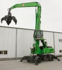 Excavatrice sur pneus Sennebogen 840 M