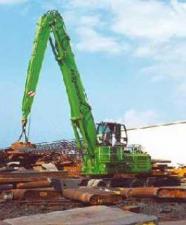 Excavatrice sur pneus Sennebogen 870 M