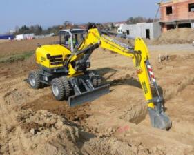 Excavatrice sur pneus Wacker Neuson 9503