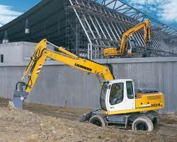 Excavatrice sur pneus Liebherr A 904 Litronic