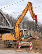 Excavatrice sur pneus Liebherr A 924 Litronic