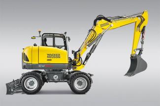 Excavatrice sur pneus Wacker Neuson EW 100