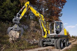 Excavatrice sur pneus Wacker Neuson EW 100