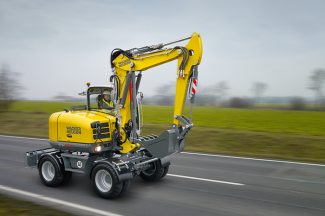 Excavatrice sur pneus Wacker Neuson EW 100