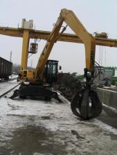 Excavatrice sur pneus Caterpillar M 318 C MH
