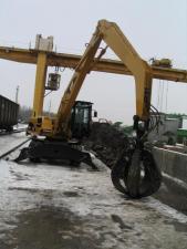Excavatrice sur pneus Caterpillar M 318 C MH