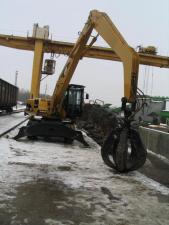 Excavatrice sur pneus Caterpillar M 318 C MH