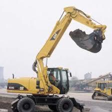 Excavatrice sur pneus Caterpillar M 318 C Mono