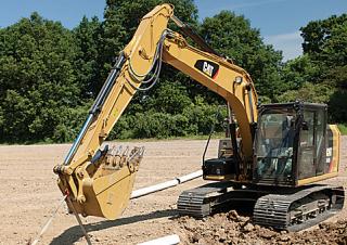 Excavatrice sur chenilles Caterpillar 312E L
