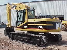 Excavatrice sur chenilles Caterpillar 320 B L