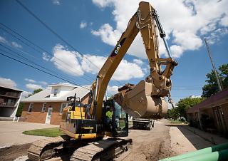 Excavatrice sur chenilles Caterpillar 320E L