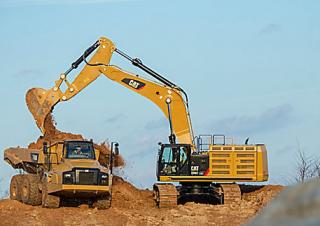 Excavatrice sur chenilles Caterpillar 374F L