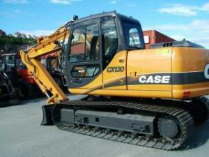 Excavatrice sur chenilles Case CX 130