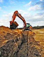 Excavatrice sur chenilles Case CX 370 C LC Mono