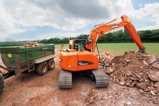Excavatrice sur chenilles Doosan DX140LCR-3