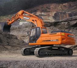 Excavatrice sur chenilles Doosan DX 255 N LC
