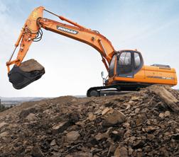 Excavatrice sur chenilles Doosan DX 255 N LC
