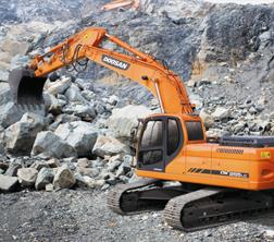 Excavatrice sur chenilles Doosan DX 255 N LC