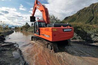 Pelles électriques sur chenilles Doosan DX300NLC-3