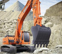 Excavatrice sur chenilles Doosan DX 340 N LC