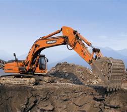 Excavatrice sur chenilles Doosan DX 340 N LC