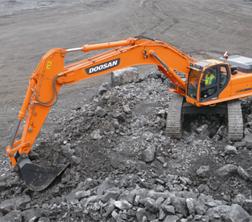 Excavatrice sur chenilles Doosan DX 480 LC