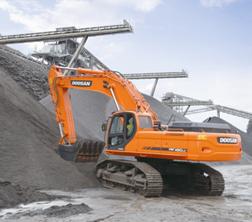 Excavatrice sur chenilles Doosan DX 480 LC