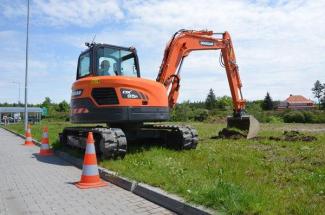 Excavatrice sur chenilles Doosan DX 85 R 3