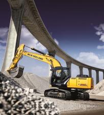 Excavatrice sur chenilles New Holland E215C LC