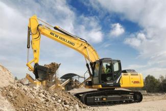 Excavatrice sur chenilles New Holland E215C LC
