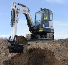 Excavatrice sur chenilles Bobcat E 60