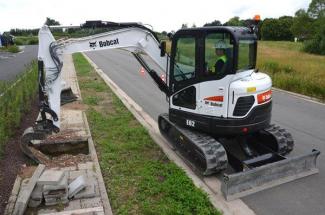 Excavatrice sur chenilles Bobcat E62