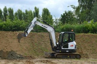 Excavatrice sur chenilles Bobcat E62
