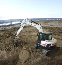 Excavatrice sur chenilles Bobcat E 80