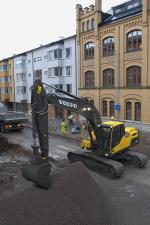Excavatrice sur chenilles Volvo EC220DL