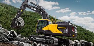 Excavatrice sur chenilles Volvo EC380EL