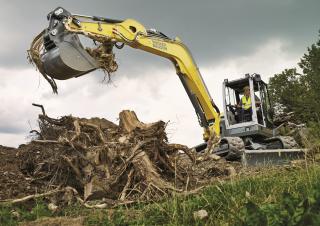 Excavatrice sur chenilles Wacker Neuson ET90