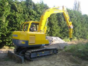 Excavatrice sur chenilles Neumeier NR 8.5