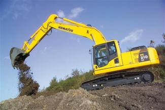 Excavatrice sur chenilles Komatsu PC210-8