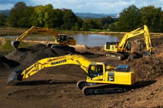 Excavatrice sur chenilles Komatsu PC360NLC-10