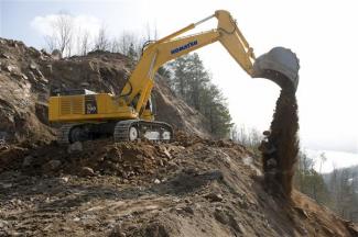 Excavatrice sur chenilles Komatsu PC700LC-8