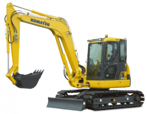 Excavatrice sur chenilles Komatsu PC80MR-3