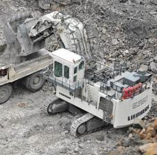 Excavatrice sur chenilles Liebherr R 9350 