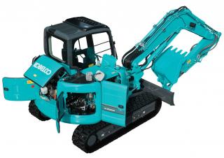 Excavatrice sur chenilles Kobelco SK 85 MSR 3