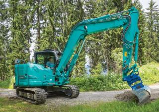 Excavatrice sur chenilles Kobelco SK 85 MSR 3