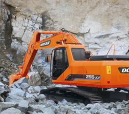 Excavatrice sur chenilles Doosan Solar 255 LC-V