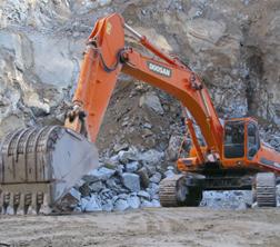 Excavatrice sur chenilles Doosan Solar 470 LC-V