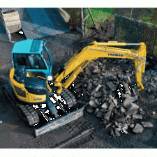 Excavatrice sur chenilles Yanmar VIO 80 U