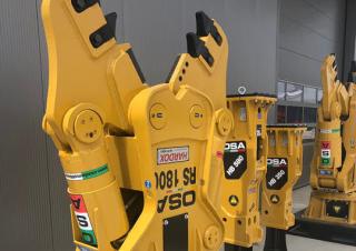 Pièces jointes Pinces brise béton OSA Demolition Equipment RS1800 