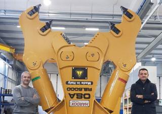 Pièces jointes Pinces brise béton OSA Demolition Equipment RS6000 